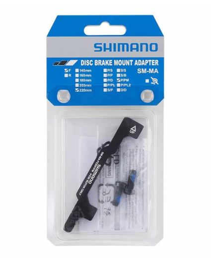 SHIMANO - : ADATTATORE PER MONTAGGIO FRENI A DISCO SM-MA-F220/PM