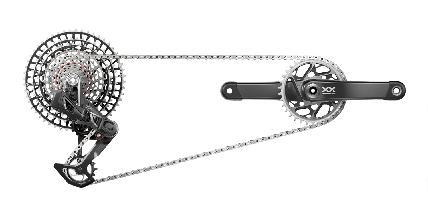SRAM - :SET GRUPPO CAMBIO XXSL T-TYPE EAGLE AXS POWERMETER SPIDER