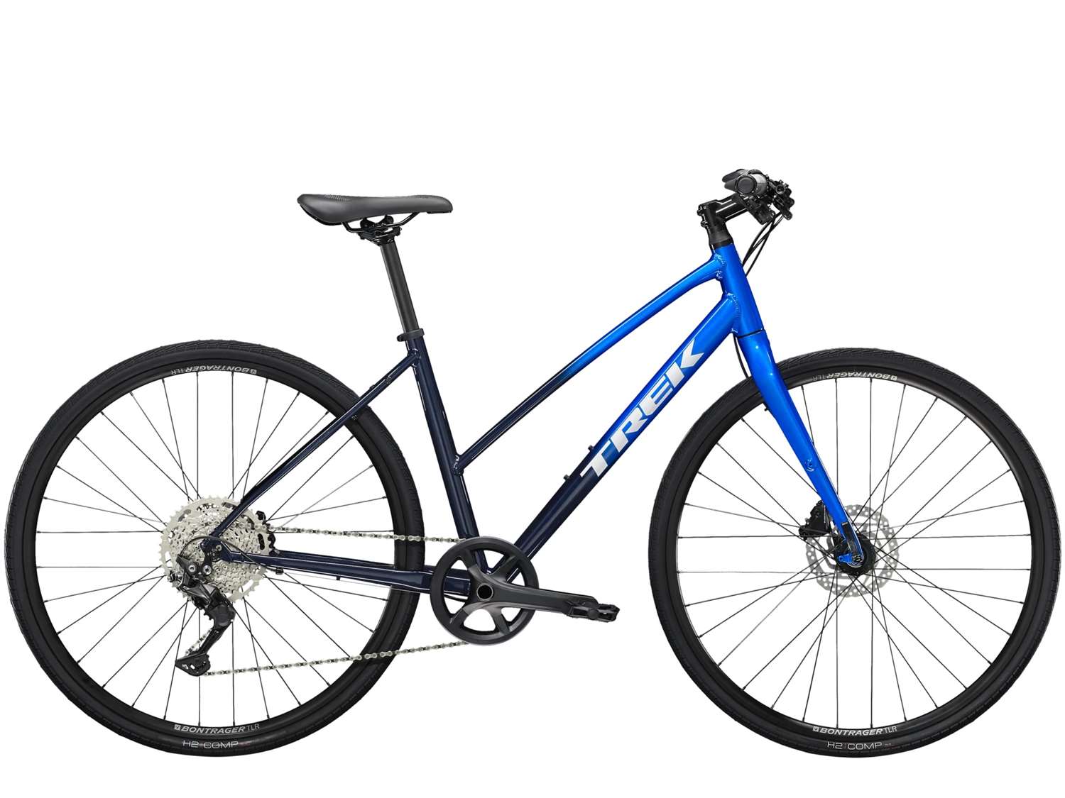 TREK 2023 - FX 3 DISC STAGGER - ALPINE BLUE TO DEEP DARK BLUE FADE