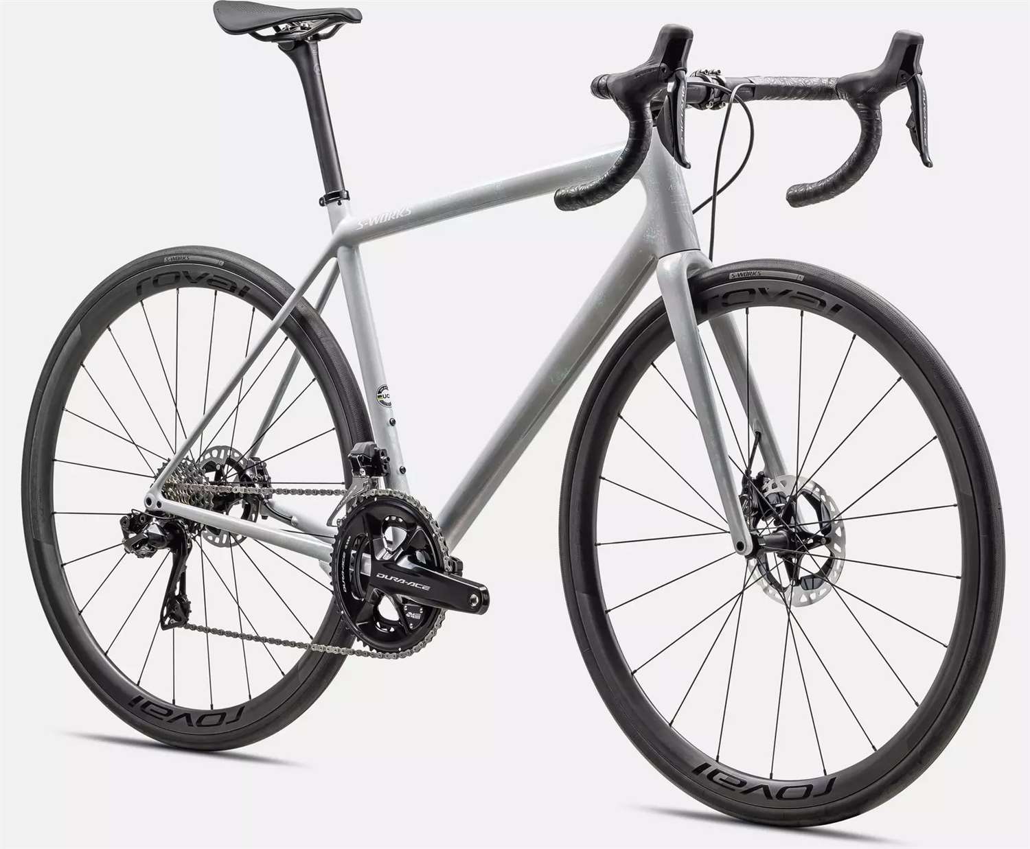 SPECIALIZED 2023 - S-WORKS AETHOS DURA ACE DI2 12V POWER 4IIII - GLOSS BIRCH / ABALONE LAPIS ORGANIC COLOR / DUNE