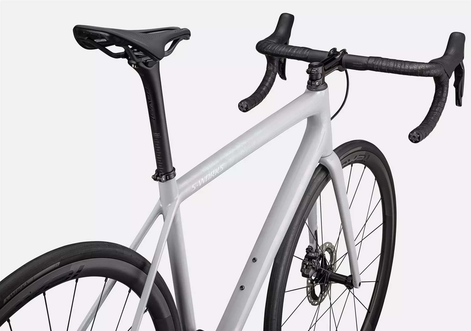 SPECIALIZED 2023 - S-WORKS AETHOS DURA ACE DI2 12V POWER 4IIII - GLOSS BIRCH / ABALONE LAPIS ORGANIC COLOR / DUNE