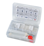 BARBIERI - KIT SPURGO/CAMBIO OLIO FRENI IDRAULICI CONT.14PZ