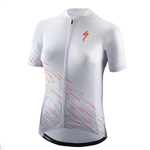 SPECIALIZED - MAGLIA DONNA  MANICA CORTA SL  - BIANCO / LAVA
