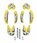 SIDI - 75 INSERTI MTB SRS CARBONIO GIALLO / GRIGIO