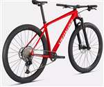 SPECIALIZED 2021 - EPIC HT HARDTAIL COMP CARBON - GLOSS FLO RED W / RED GHOST PEARL / METALLIC WHITE SILVER