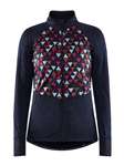 CRAFT - MAGLIA DONNA  SUBZ WOOL MANICA LUNGA - NERO / MULTI