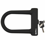 BERNARDI - LUCCHETTO BRN ARCO FIXED SILICONE NERO