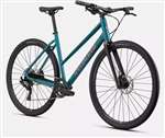 SPECIALIZED 2022 - SIRRUS X 2.0 STEP THROUGH - DUSTY TURQUOISE / ROCKET RED / BLACK REFLECTIVE