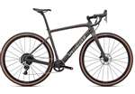 SPECIALIZED 2022 - DIVERGE COMP CARBON - SATIN GUNMETAL / WHITE / CHROME / CLEAN