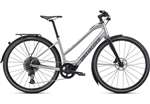 SPECIALIZED 2022 - TURBO VADO SL 5.0 STEP-THROUGH EQ - BRUSHED ALUMINIUM / BLACK REFLECTIVE