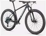 SPECIALIZED 2022 - EPIC S-WORKS HARDTAIL - SATIN CARBON / COLOR RUN BLUE MURANO PEARL / GLOSS CHROME FOIL LOGOS 