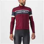 CASTELLI - MAGLIA INVERNALE  PASSITA - BORDEAUX