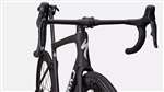SPECIALIZED 2023 - S-WORKS TARMAC SL7 SHIMANO DURA-ACE DI2 12V - SATIN RED ONYX GRANITE OVER BLACK / METALLIC WHITE SILVER