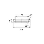 INNTECK -CUSCINETTO STERZO MISURE 40 X 51.8 X 8 MM