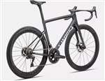 SPECIALIZED 2024 - S-WORKS TARMAC SL8 SHIMANO DI2 12V - SATIN CARBON / VIAVI CYNAN BLUE / VIAVI SILVER BLUE PEARL FADE / GLOSS METALLIC WHITE SILVER
