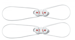 SIDI - RICAMBIO DOPPIO TECNO 3 PUSH -  BIANCO