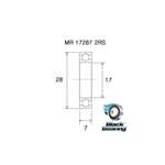 INNTECK -: CUSCINETTO MISURE 17X28X7MM B3