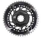 SRAM  - :CORONE RED AXS  50-37 DIRECT MOUNT 12 VELOCITÀ POLAR GREY