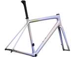 SPECIALIZED 2024 - AETHOS S-WORKS TELAIO FRAMESET ROAD - SATIN CLAY / POWDER INDIGO / SILVER DUST - RADIAL FADE / LAPIS EDGE FADE / HYPER LAPIS
