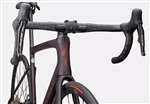 SPECIALIZED 2024 - TARMAC SL7 COMP SHIMANO 105 DI2 12V - SATIN RED TINT OVER CARBON / RED SKY
