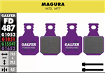 GALFER - PASTIGLIE MESCOLA VIOLA E-BIKE PER FRENI MAGURA MT5 - MT7