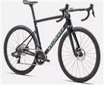 SPECIALIZED 2024 - TARMAC SL8 EXPERT DISC SRAM RIVAL AXS 12V POWER - GLOSS METALLIC DARK NAVY / ASTRA BLUE PEARL