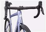 SPECIALIZED 2024 - TARMAC SL8 EXPERT DISC SRAM RIVAL AXS 12V POWER - SATIN POWDER INDIGO TINT OVER SILVER DUST / WHITE
