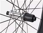 SPECIALIZED - SET RUOTE ROVAL RAPIDE CLX II TEAM DISC - SATIN CARBON / GLOSS WHITE