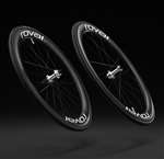 SPECIALIZED - SET RUOTE ROVAL RAPIDE CLX II TEAM DISC - SATIN CARBON / GLOSS WHITE