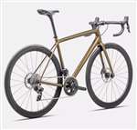 SPECIALIZED 2025 - AETHOS EXPERT SRAM RIVAL AXS 12V POWER - GLOSS BURNT GOLD METALLIC / DOPPIO 