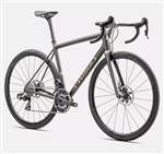 SPECIALIZED 2025 - S-WORKS AETHOS NEW SRAM RED ETAP AXS 12V POWER - SATIN DOPPIO / GUNMETAL DRY BRUSHED /  GOLD PEARL