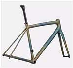 SPECIALIZED 2025 - AETHOS S-WORKS TELAIO FRAMESET ROAD - SATIN DEEP LAKE METALLIC / GREEN PEARL + BURNT GOLD METALLIC FADES / DARK NAVY