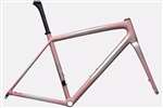 SPECIALIZED 2025 - AETHOS TELAIO FRAMESET ROAD - SATIN FLAKE SILVER / DUSKY PINK + CHAMPAGNE RADIAL FADES / DUNE WHITE