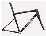 SPECIALIZED 2025 - S-WORKS TARMAC SL8 DISC TELAIO FRAMESET - GLOSS CARBON / RED TO GOLD BLURRED SPECKLE / METALLIC WHITE SILVER