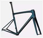 SPECIALIZED 2025 - S-WORKS TARMAC SL8 DISC TELAIO FRAMESET - GLOSS RED TO BLACK PEARL OVER DEEP LAKE METALLIC / SATIN METALLIC OBSIDIAN