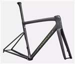 SPECIALIZED 2025 - S-WORKS TARMAC SL8 RTP DISC TELAIO FRAMESET - SATIN CARBON RTP / SILVER TO GREEN PEARL