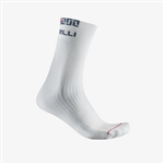 CASTELLI - CALZE BANDITO 18 - BIANCO