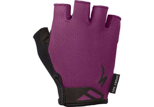 SPECIALIZED 2019 - GUANTI DITA CORTE - BODY GEOMETRY SPORT GEL DONNA - MIRTILLO