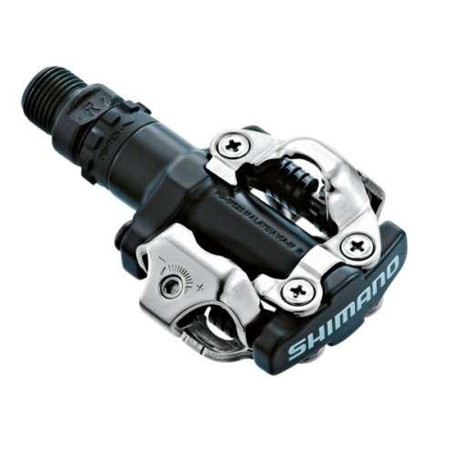 SHIMANO -: PEDALI M520 SPD NERI CON TACCHETTE SM-SH51 