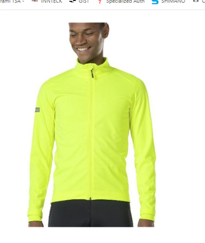 TREK BONTRAGER GIACCA DA CICLISMO  VELOCIS SOFTSHELL GIALLO ALTA VISIBILITA'
