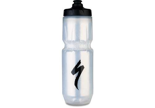 SPECIALIZED - BORRACCIA TERMICA PURIST MOFLO TRASP/NERO S-LOGO 680 ML / 23 OZ 