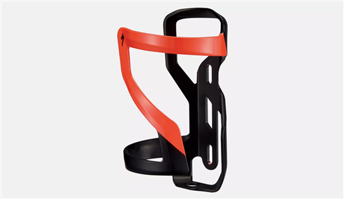 SPECIALIZED - PORTABORRACCIA ZEE CAGE II INS. SINISTRA - NERO OPACO / ROSSO ROCKET
