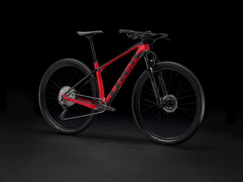 TREK 2024 - PROCALIBER 9.5 CARBON SHIMANO DEORE 1 X 12V - RADIOACTIVE RED / TREK BLACK