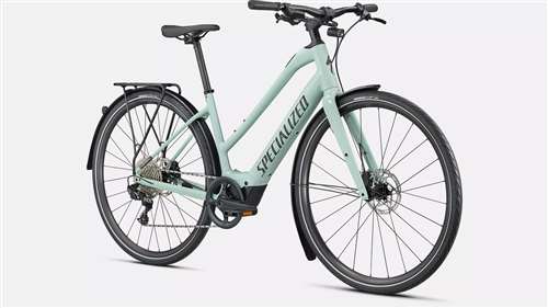 SPECIALIZED 2022 - TURBO VADO SL 4.0 EQ STEP-THROUGH - WHITE SAGE / BLACK REFLECTIVE