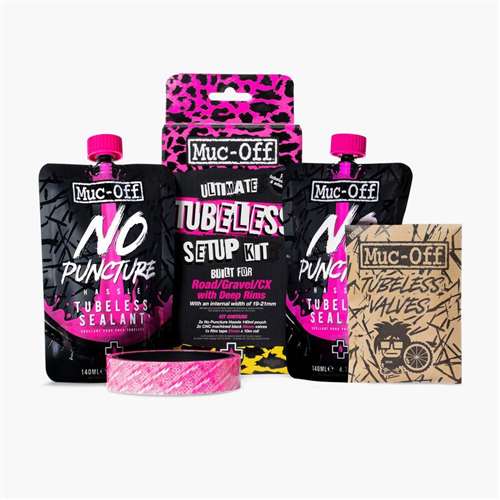 MUC-OFF -: KIT DI INSTALLAZIONE TUBELESS ULTIME 