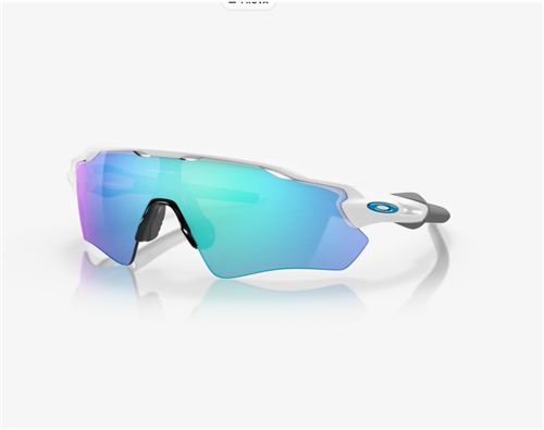 OAKLEY - OCCHIALE RADAR EV PATH - WHITE - LENTI PRIZM SAPPHIRE