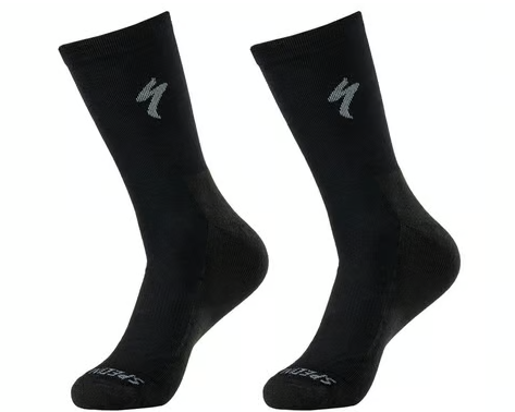SPECIALIZED - CALZE  UOMO/DONNA  COTTON LOGO - NERO