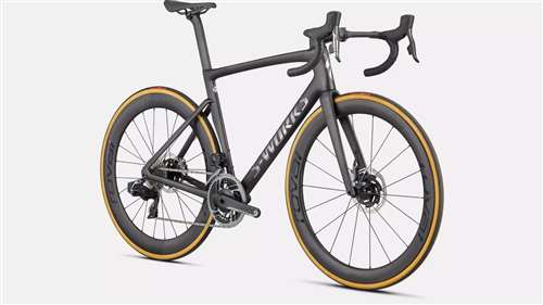 SPECIALIZED 2022 - S-WORKS TARMAC SL7 SRAM RED ETAP AXS 12V - SATIN CARBON / SPECTRAFLAIR TINT / GLOSS BRUSHED CHROME