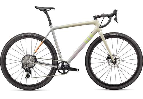 SPECIALIZED 2022 - CRUX EXPERT - GLOSS WHITE SPECKLED / DOVE GREY / PAPAYA / CLAY / LIME 