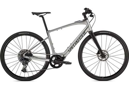 SPECIALIZED 2022 - TURBO VADO SL 5.0 - BRUSHED ALUMINIUM / BLACK REFLECTIVE